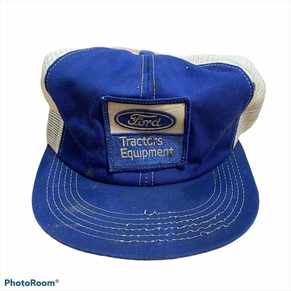 Vintage Ford Tractor Mesh Back Trucker Hat K Brand